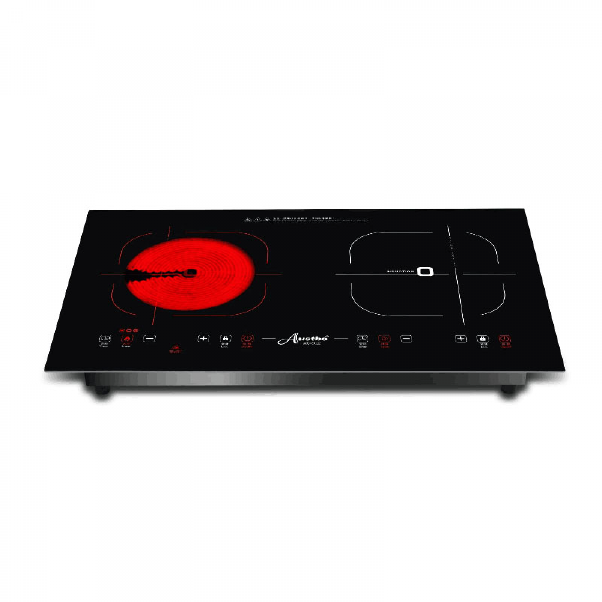 Austbo 歐之寶 B229 73厘米 雙頭電磁+電陶爐 (嵌入式)